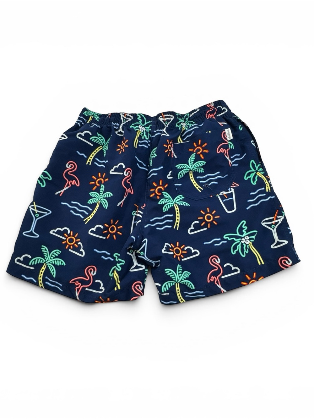 Chubbies The Neon Lights Classic Trunks Large Shorts Size Medium 6” No Liner - Picture 4 of 8